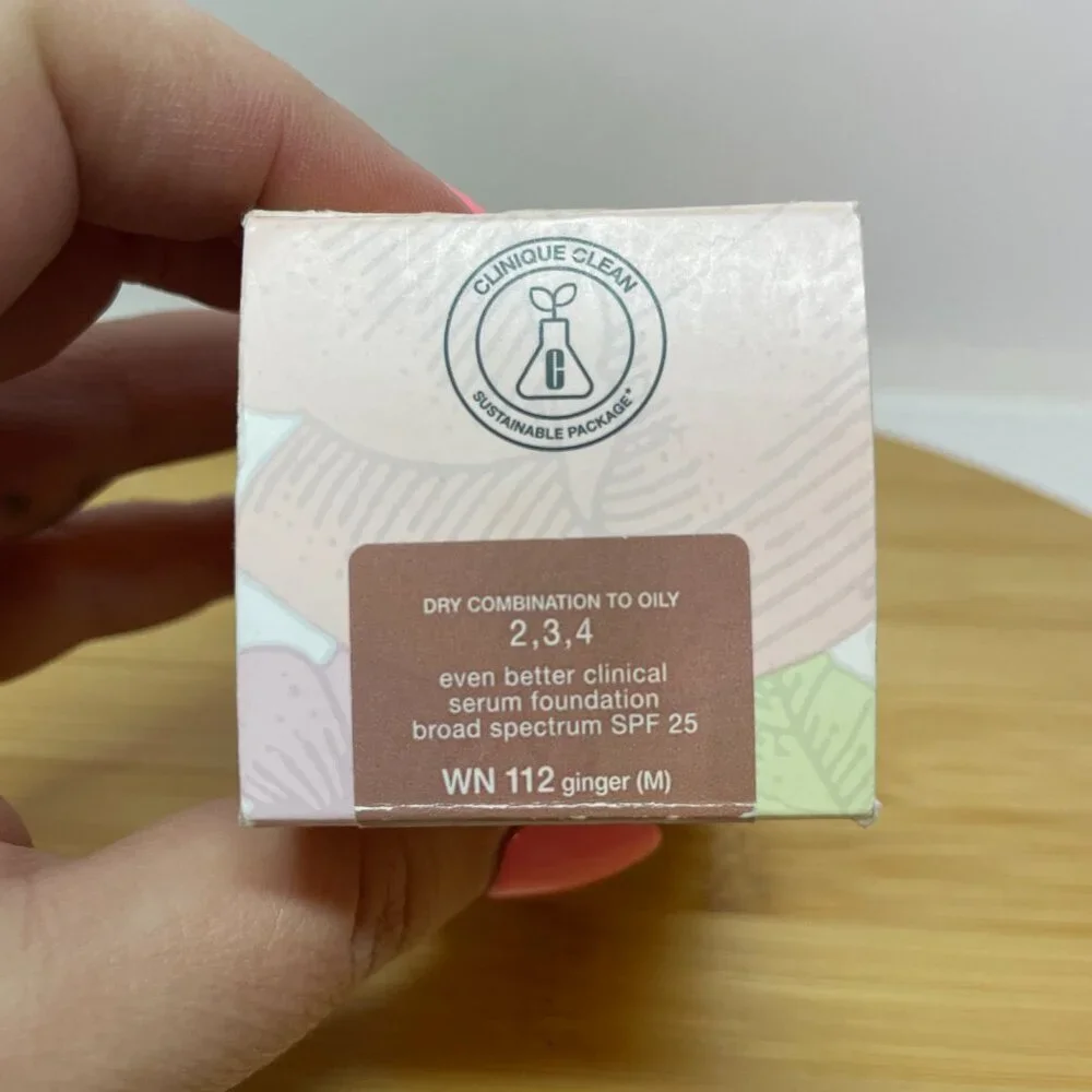Clinique Even Better Clinical Serum Foundation Ginger 1 oz SPF 25 Dry To Oily
